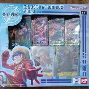 One Piece Card Game Illustration Box Vol.3 by Bandai - Multicolor Trading Cards